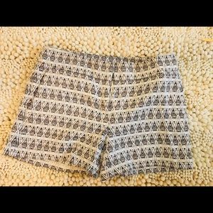 LOFT metallic riviera shorts